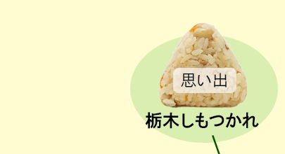 地球の歩き方×ミツハシライス コラボおにぎり　栃木しもつかれ